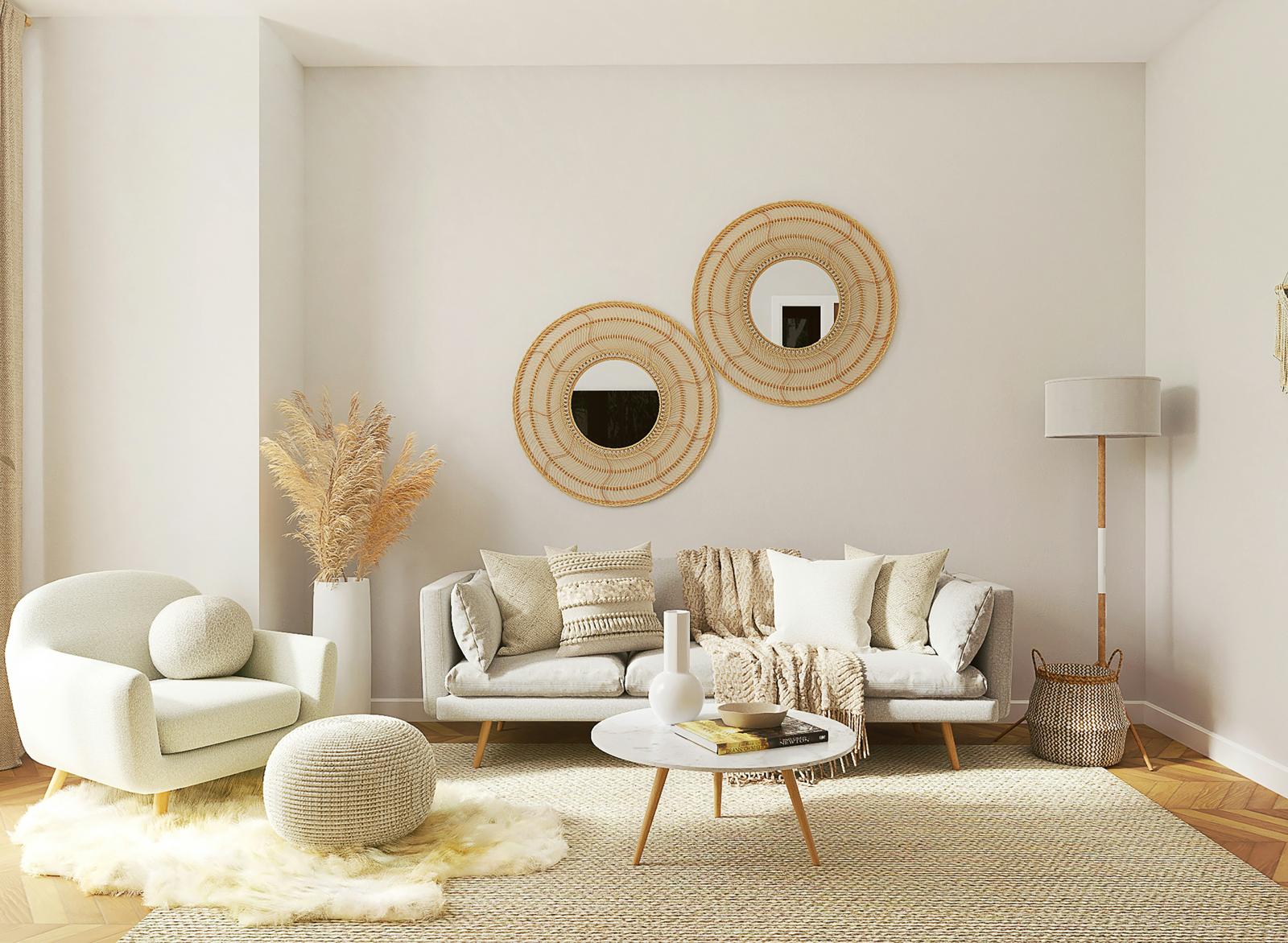 Clean and sophisticated interior design